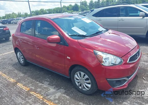 2018 Mitsubishi Mirage Es z USA, uszkodzony, nr VIN ML32A3HJ7JH009787